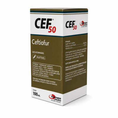 CEF 50/MG INJETÁVEL 100 ML