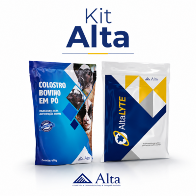 KIT ALTA ALTALYTE PACOTE 875G+COLOSTRO BOVINO EM PÓ 470g